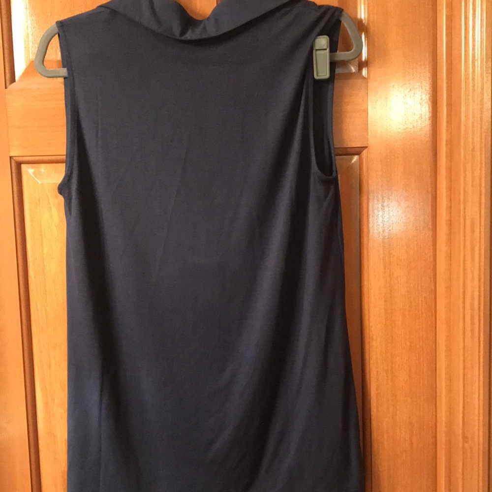 NWT Iman Global Chic sleeveless tunic/blouse - Picture 5 of 5